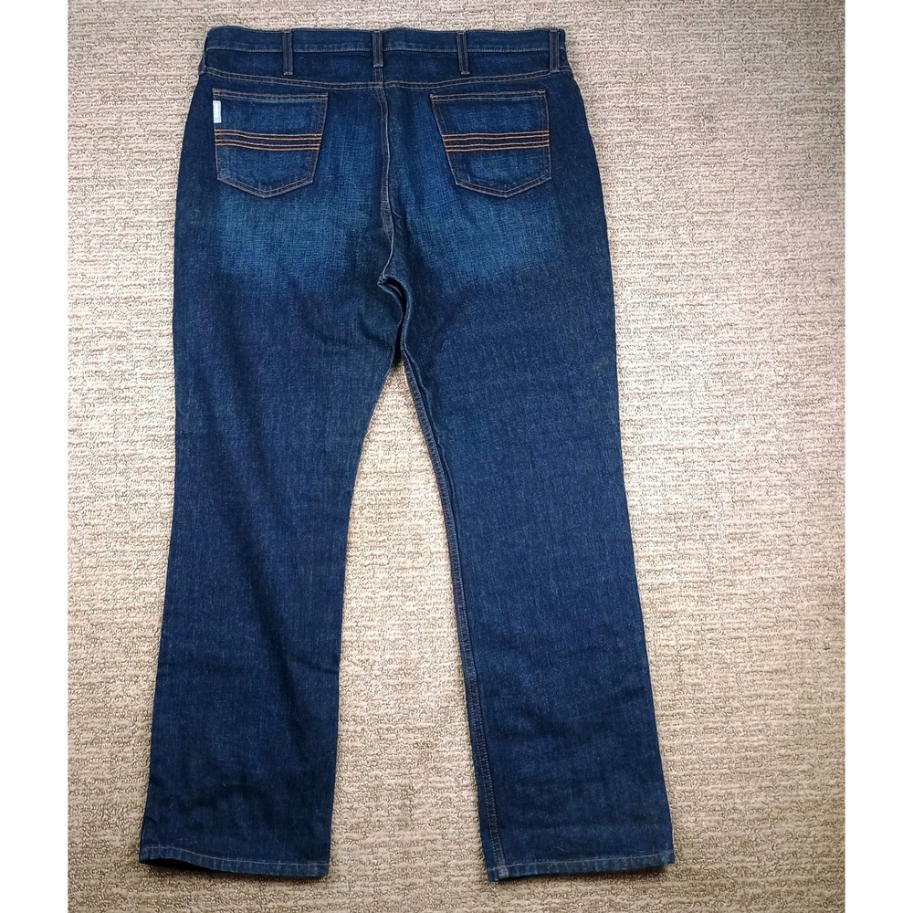 Cinch Jeans Mens 42x33 Dark Wash Denim Western Cowboy Workwear MB98034 002 - Picture 7 of 8